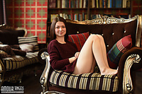 Russian female photo bookworm