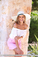 Tiffany tatum youthful tiffany tatum delightfully poses outdoors baring her petite body.